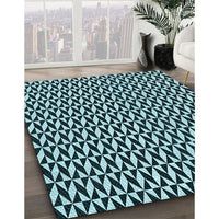 Patterned Blue Rug, pat3030lblu