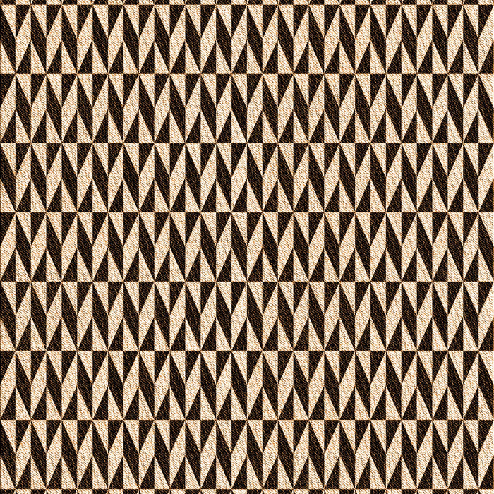 Patterned Black Brown Rug, pat3030org