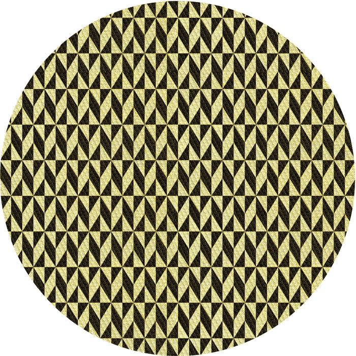 Square Patterned Midnight Gray Rug, pat3030yw