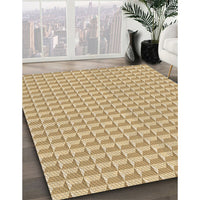 Patterned Cinnamon Brown Rug, pat3031brn