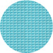 Square Patterned Bright Turquoise Blue Rug, pat3031lblu