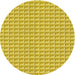 Square Machine Washable Transitional Yellow Rug in a Living Room, wshpat3031yw