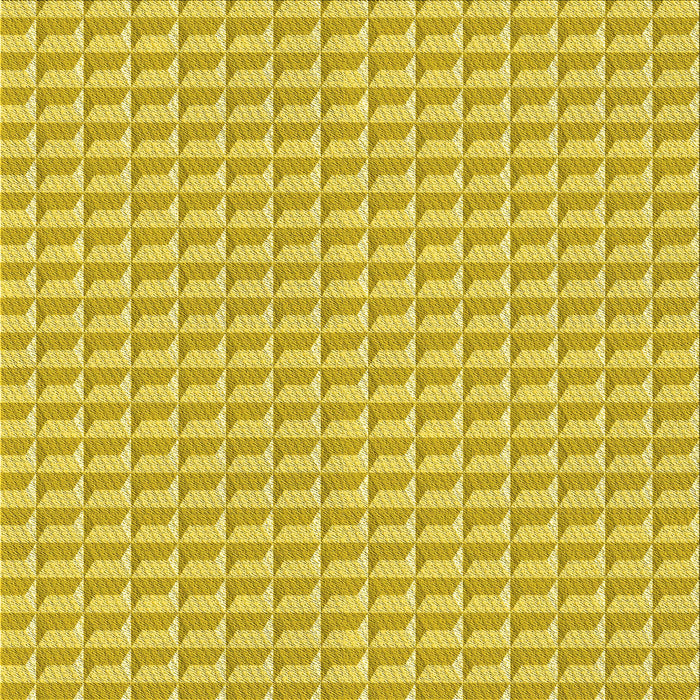 Round Patterned Yellow Rug, pat3031yw