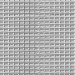 Square Patterned Gray Novelty Rug, pat3031