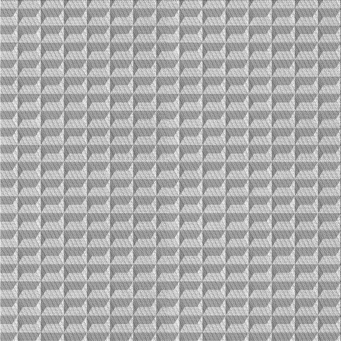 Square Patterned Gray Novelty Rug, pat3031