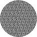 Square Patterned Gray Rug, pat3032gry