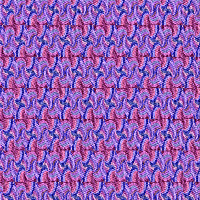 Round Patterned Purple Rug, pat3032pur