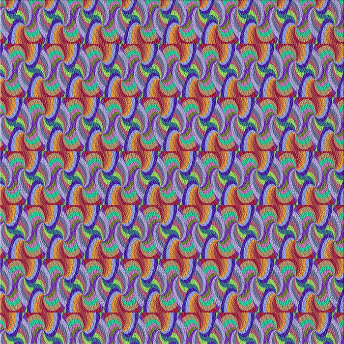 Square Patterned Dark Sea Green Modern Rug, pat3032