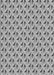 Patterned Silver Gray Rug, pat3033gry