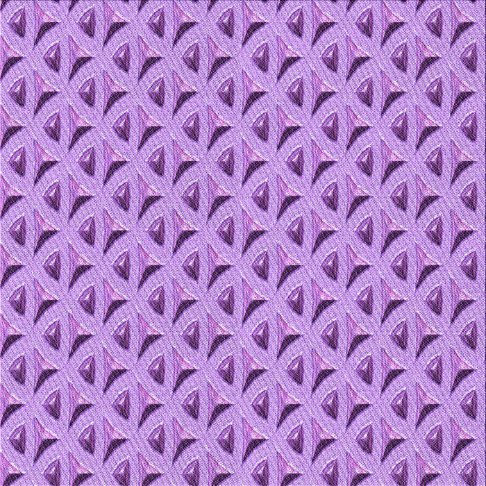 Round Machine Washable Transitional Violet Purple Rug, wshpat3033pur