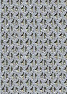 Patterned Ash Gray Novelty Rug, pat3033