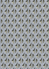 Machine Washable Transitional Ash Gray Rug, wshpat3033