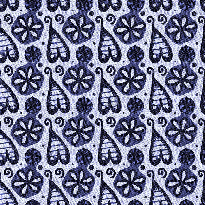 Round Machine Washable Transitional Blue Rug, wshpat3035blu