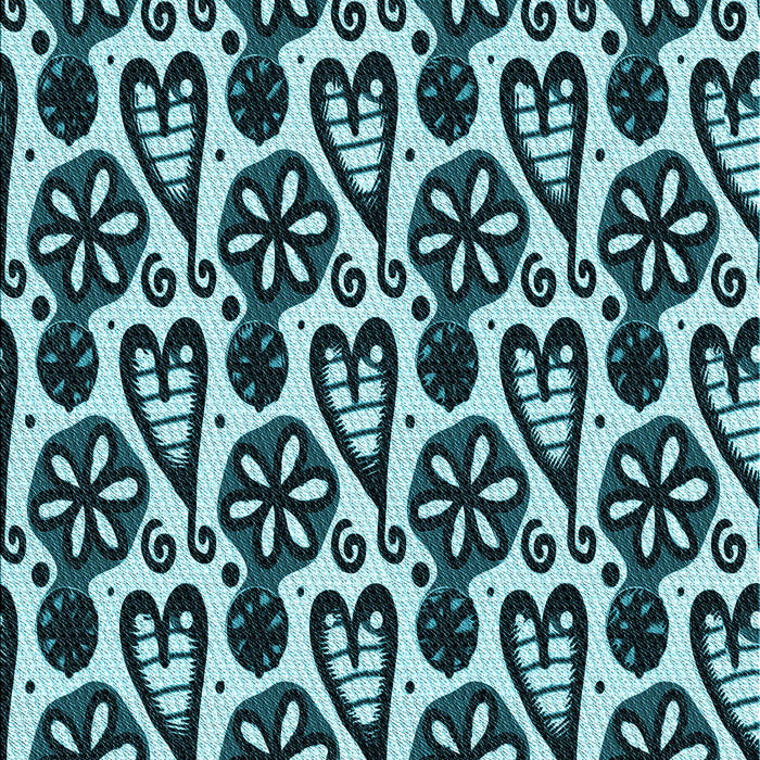 Machine Washable Transitional Deep Teal Green Rug, wshpat3035lblu