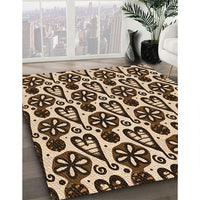 Patterned Red Rug, pat3035org