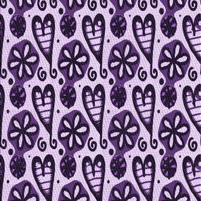 Patterned Mauve Purple Rug, pat3035pur