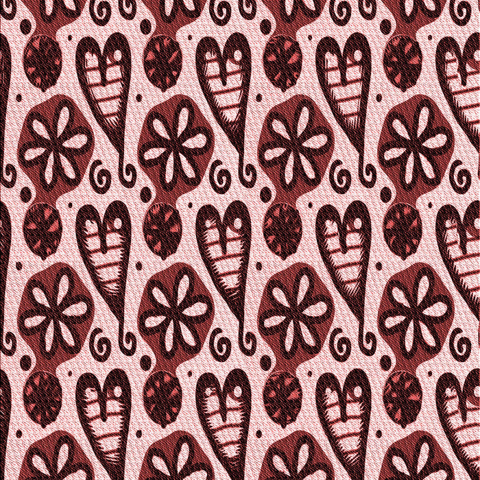 Patterned Pastel Pink Rug, pat3035rd