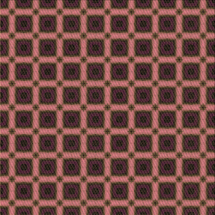 Round Patterned Rust Pink Rug, pat3036brn