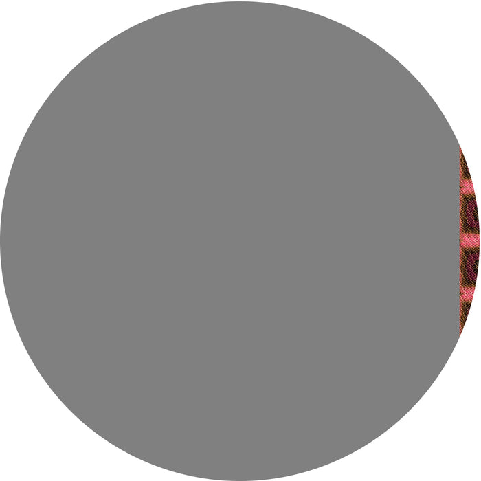 Square Patterned Red Rug, pat3036org