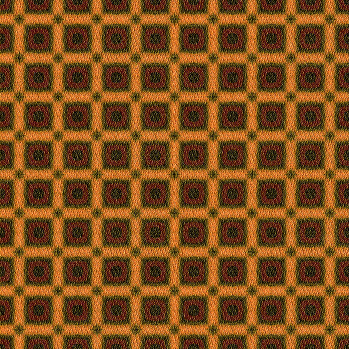 Round Machine Washable Transitional Sedona Brown Rug, wshpat3036yw