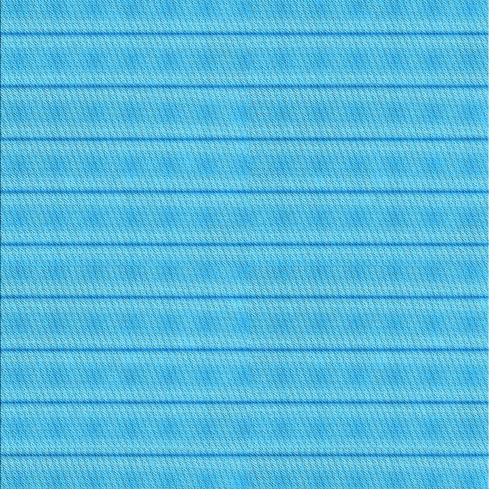 Patterned Bright Cyan Blue Rug, pat3037lblu
