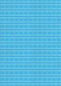 Machine Washable Transitional Bright Cyan Blue Rug, wshpat3037lblu