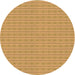 Square Patterned Orange Rug, pat3037org