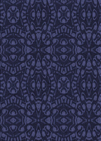 Machine Washable Transitional Deep Periwinkle Purple Rug, wshpat3038blu