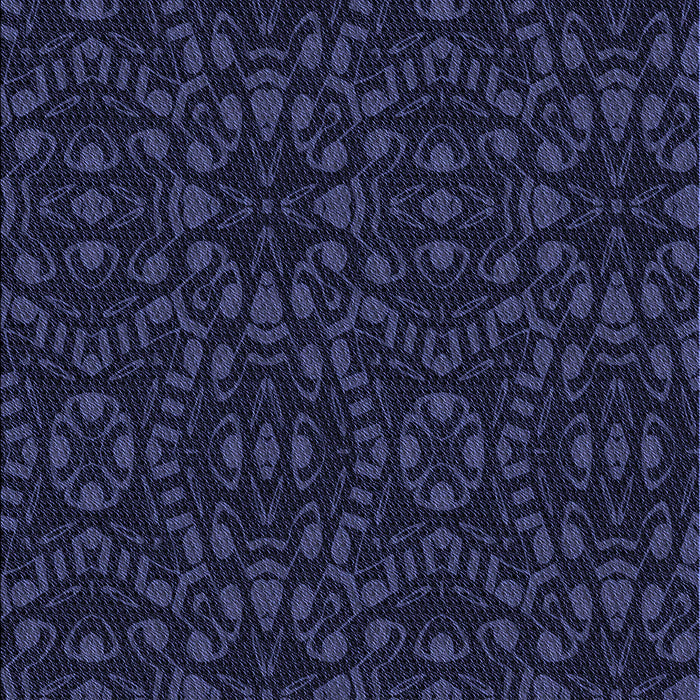 Machine Washable Transitional Deep Periwinkle Purple Rug, wshpat3038blu