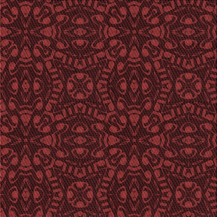 Round Patterned Chocolate Brown Rug, pat3038rd