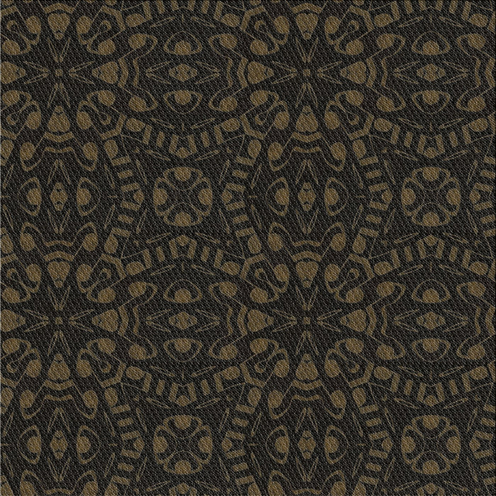 Sideview of Machine Washable Transitional Black Rug, wshpat3038