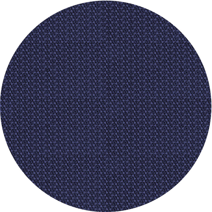 Square Patterned Deep Periwinkle Purple Rug, pat3039blu