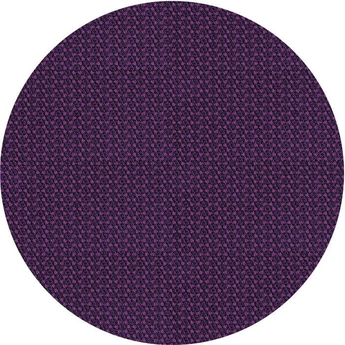 Square Machine Washable Transitional Deep Purple Rug in a Living Room, wshpat3039pur