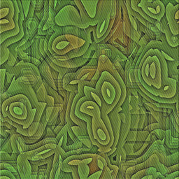 Square Patterned Green Novelty Rug, pat303