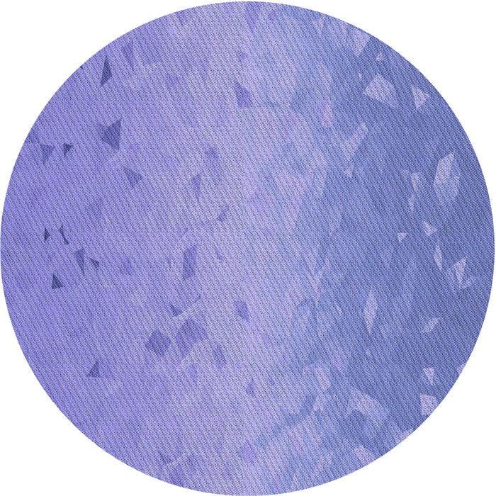 Square Patterned Purple Mimosa Purple Rug, pat304blu