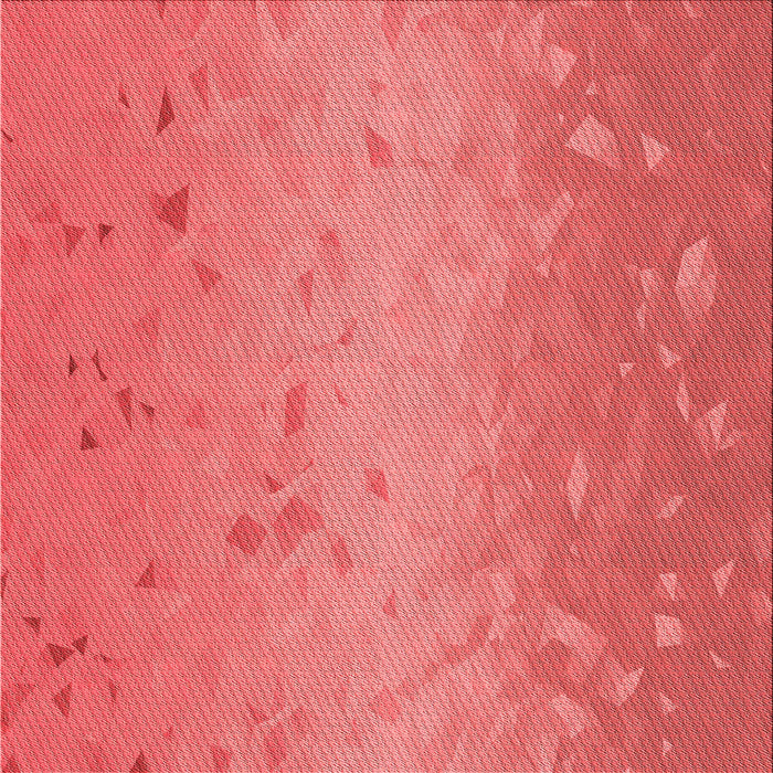 Round Patterned Red Rug, pat304rd