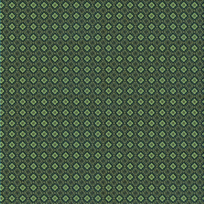 Round Patterned Green Rug, pat3040lblu