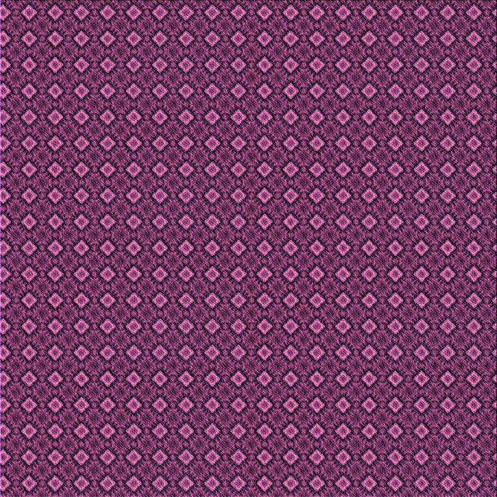 Round Patterned Magenta Pink Rug, pat3040pur