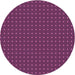 Square Patterned Magenta Pink Rug, pat3040pur