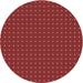 Square Patterned Cranberry Red Rug, pat3040rd