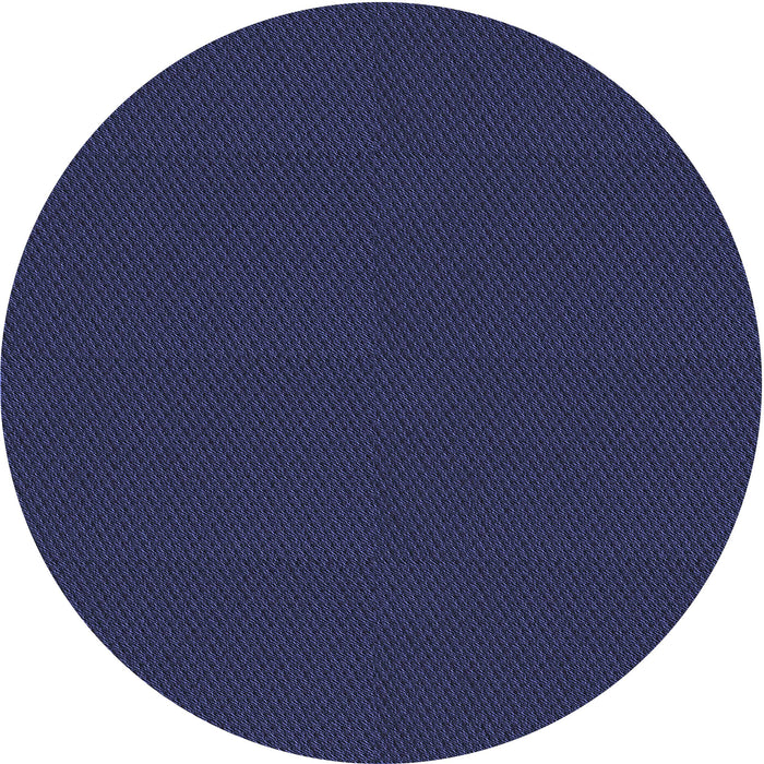 Square Machine Washable Transitional Deep Periwinkle Purple Rug in a Living Room, wshpat3041blu