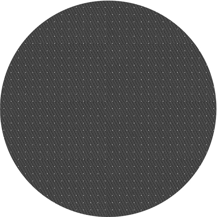 Square Machine Washable Transitional Charcoal Black Rug in a Living Room, wshpat3042gry