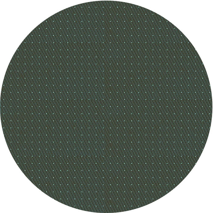 Square Patterned Dark Forest Green Rug, pat3042lblu