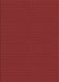 Patterned Red Rug, pat3042rd