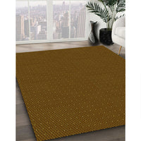 Patterned Red Brown Rug, pat3042yw