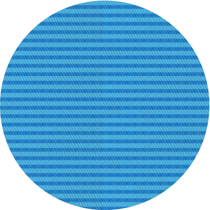 Square Patterned Neon Blue Rug, pat3043lblu