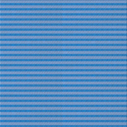 Square Patterned Blue Novelty Rug, pat3043
