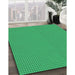 Machine Washable Transitional Spring Green Rug in a Family Room, wshpat3044grn