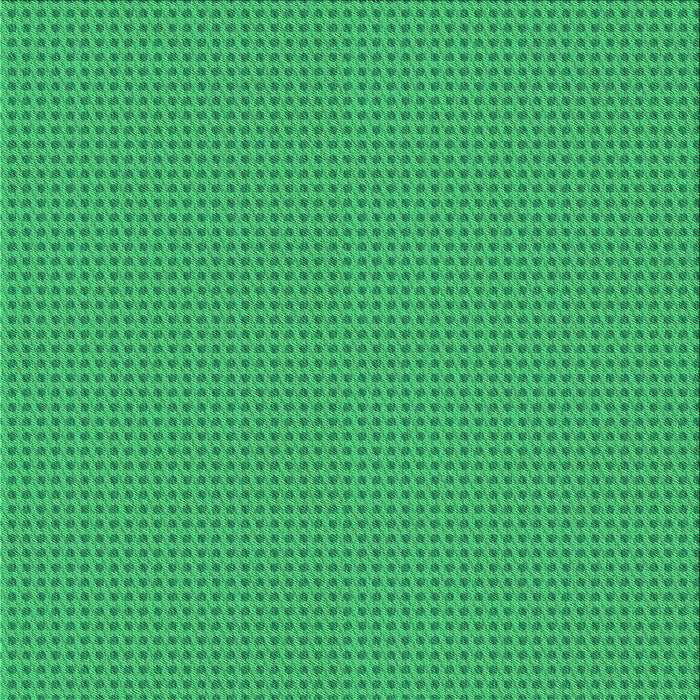 Round Patterned Spring Green Rug, pat3044grn