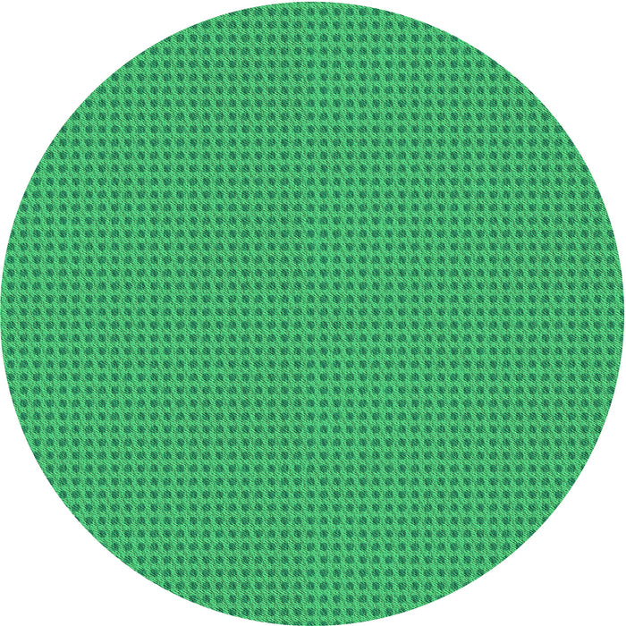 Square Patterned Spring Green Rug, pat3044grn